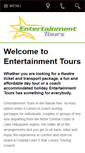 Mobile Screenshot of entertainmenttours.com.au